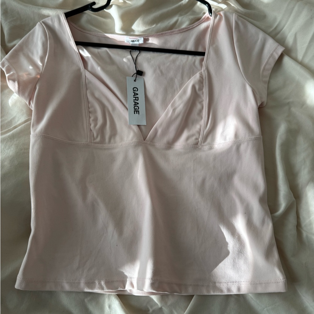 Garage Blush Pink Blouse